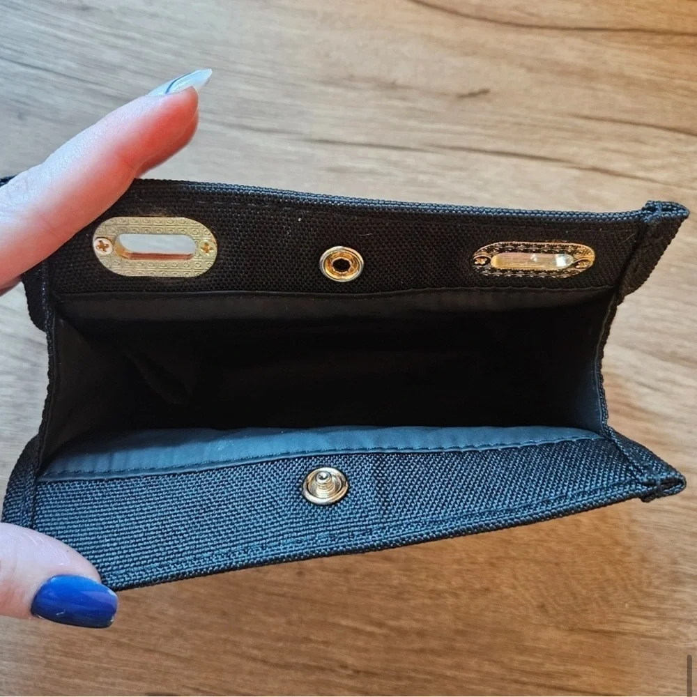 DIOR wristlet converted from beauty bag